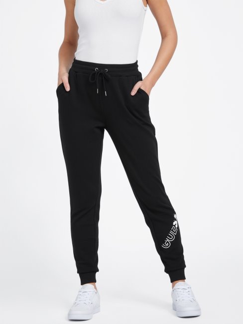 Sabrina Logo Jogger Noir Jet Guess