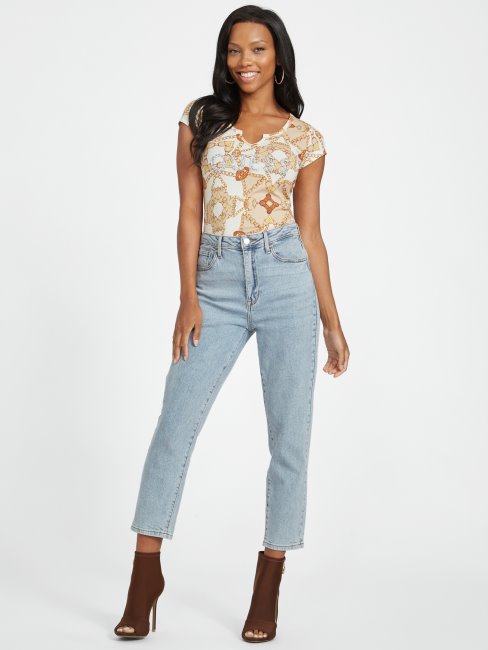 T-shirt Cool D'hiver à Chaîne Imprimé Holly Crush