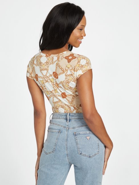 T-shirt Cool D'hiver à Chaîne Imprimé Holly Crush