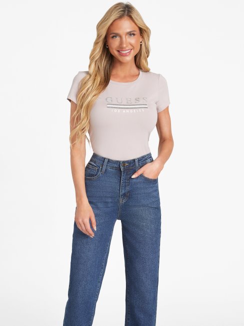 T-shirt à Sequins Sterling Day Dust Guess