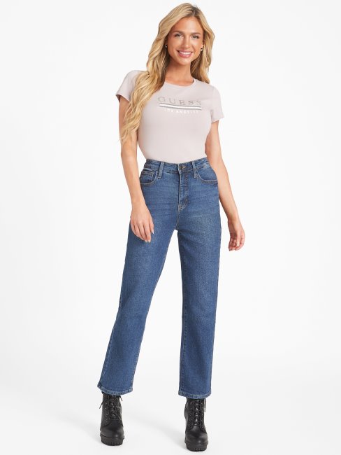 T-shirt à Sequins Sterling Day Dust Guess