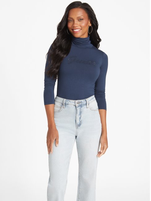 Haut Bleu Lorna Guess Ecologique Le Plus Profond