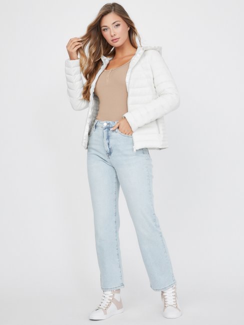 Doudoune Rachelle Blanc/scuffy Guess