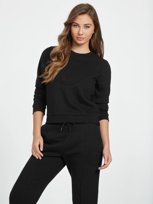 Sweat à Logo Tabitha Noir Jet Guess