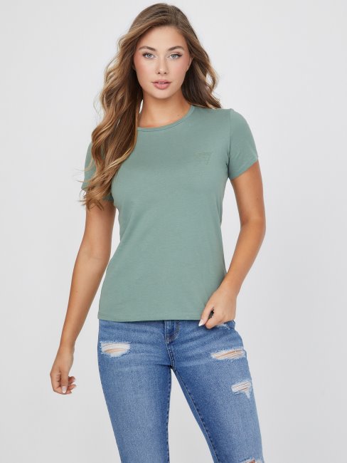 T-shirt à Logo Sauge Océanique Guess Josie