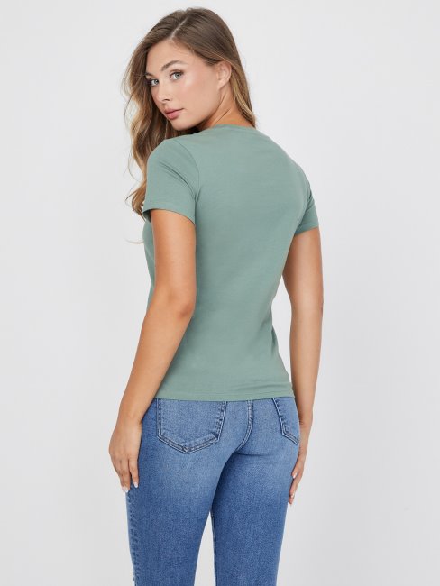 T-shirt à Logo Sauge Océanique Guess Josie