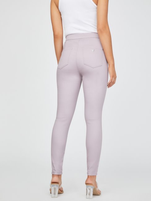 Jean Skinny Taille Super Haute Nova Lilas Poussiéreux Guess