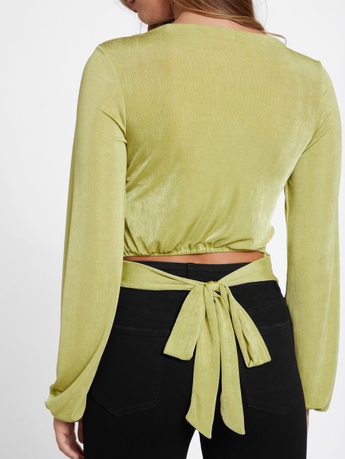 Guess Pea Pot Tarron Top