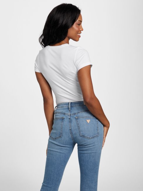 Tee Shirt Guess Frances Blanc Pur