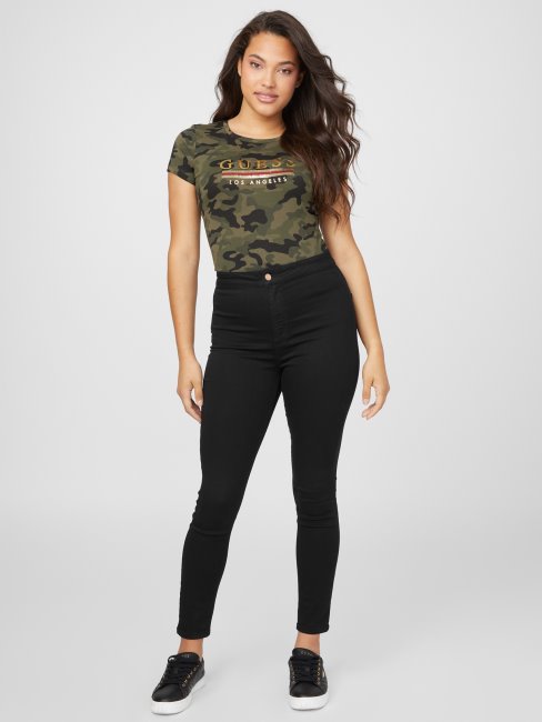 T-shirt à Sequins Sterling Guess Brooks Camo