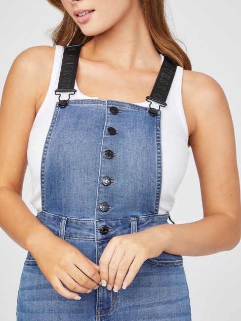 Jupette En Jean Guess Lulah à Lavage Moyen