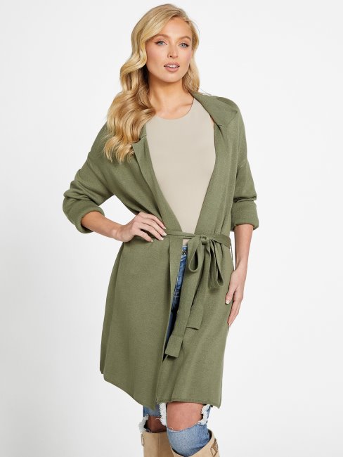 Cardigan Long Dani Lavage Ise 32'' Guess