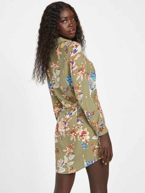 Robe Abelina Challis à Imprimé Lux Infusé Guess