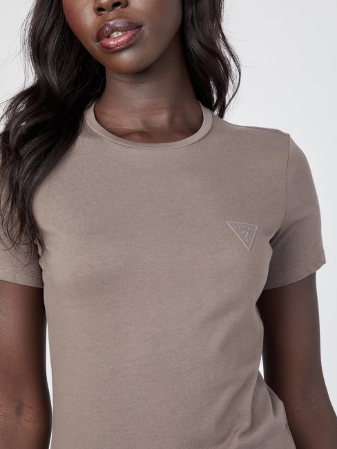 Josie Logo Tee équestre Marron Guess
