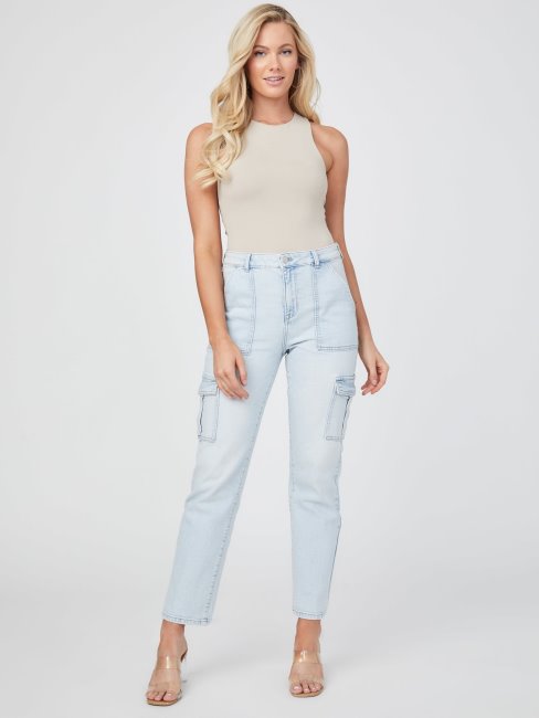 Guess Barb Body Sans Couture Velours Taupe