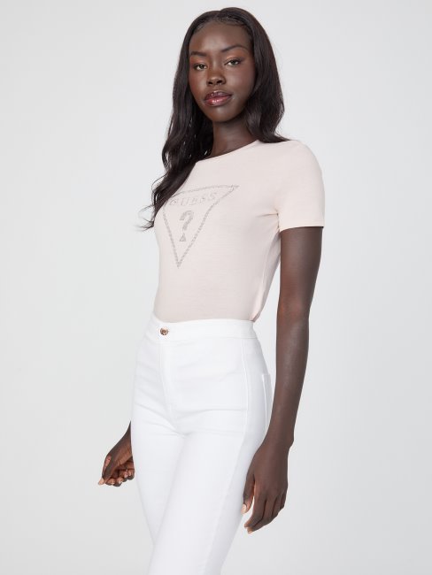 T-shirt à Logo Strassé Guess Dimrose Zillah