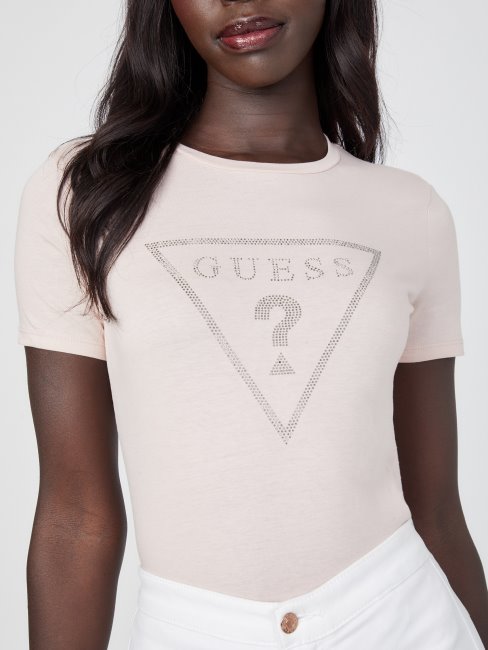 T-shirt à Logo Strassé Guess Dimrose Zillah