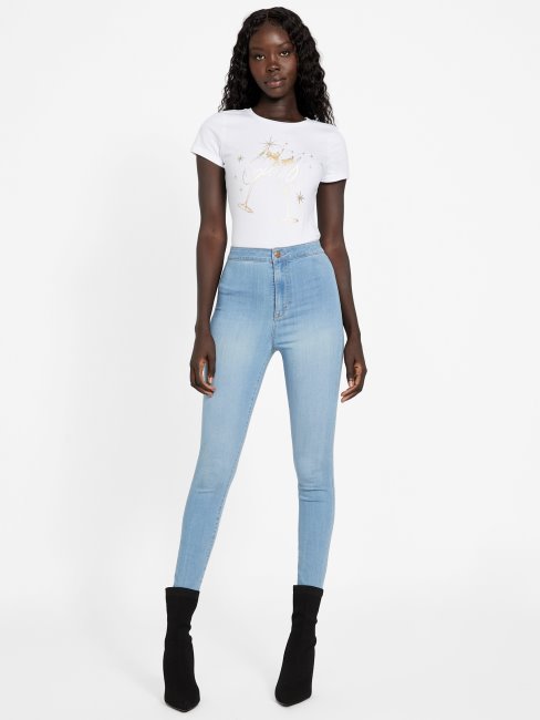 T-shirt De Saluti Blanc Pur Devine