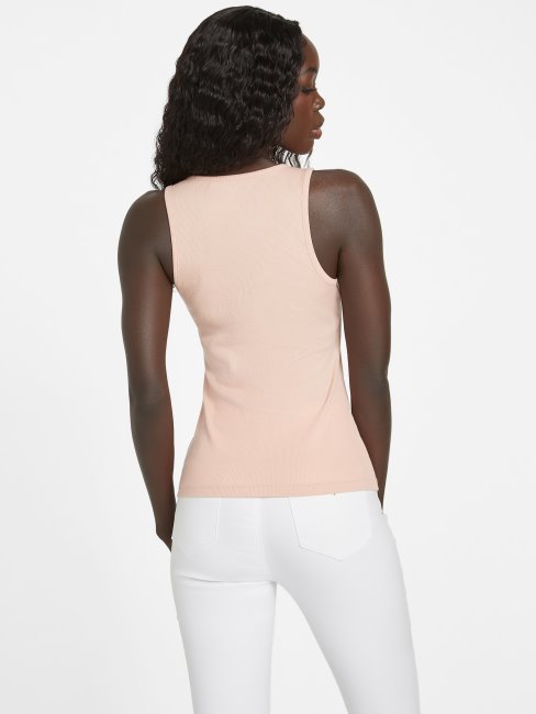 Débardeur Logo Sebas Vapor Rose Guess