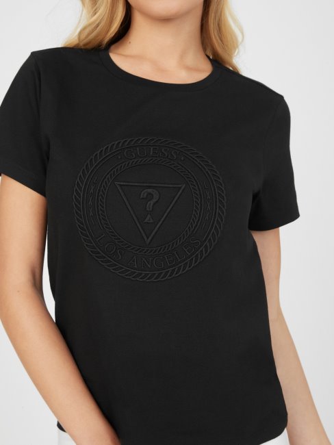 T-shirt à Logo Bria Noir De Jais