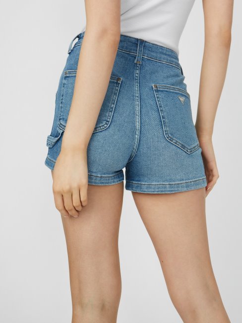 Short De Charpentier Ensoleillé Guess Délavé Moyen