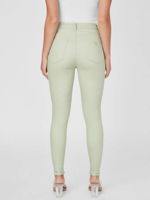 Jean Skinny Taille Haute Simmone à La Sauge Séchée Guess