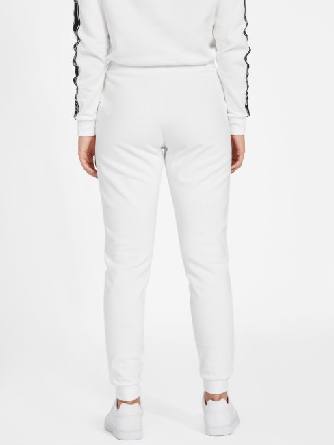 Blanc/scuffy Pantalon De Jogging à Logo Blanch Guess