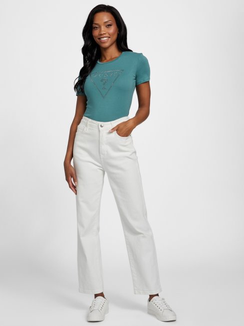 T-shirt à Logo Strass Guess Sage Crush Zillah