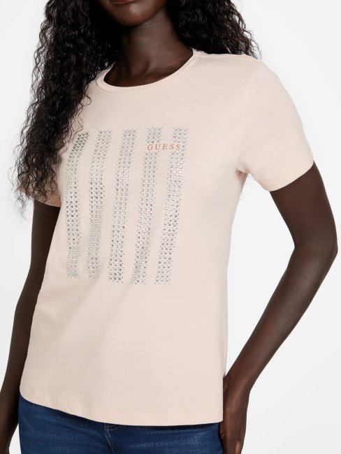 Tee Shirt Bling Eco Felix Rose Vapeur