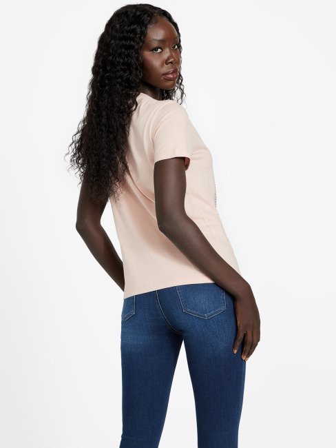 Tee Shirt Bling Eco Felix Rose Vapeur