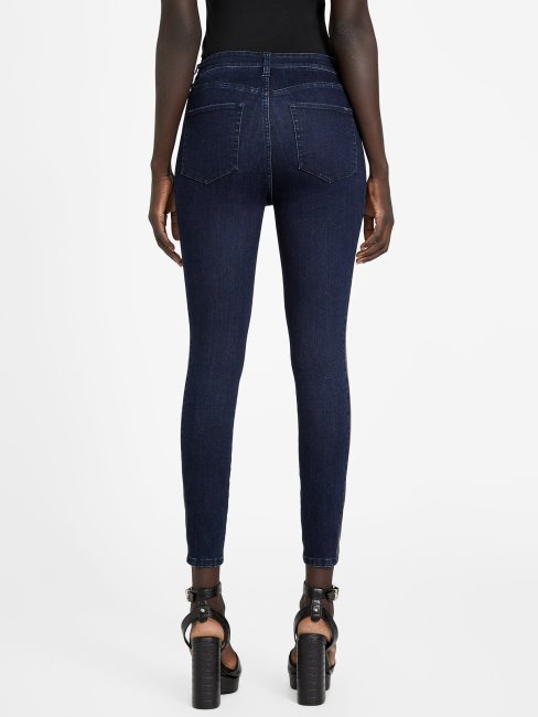 Guess - Jean Skinny Petra écologique Délavé Foncé