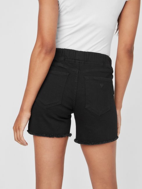 Guess Noir Destroy Eco Zendaya Shorts