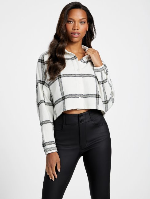 Allen Chemise Courte à Carreaux Deviner