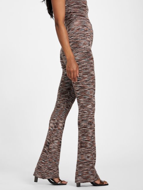 Pantalon En Tricot Eco Sheena Flare Guess Hickory Manor Multi