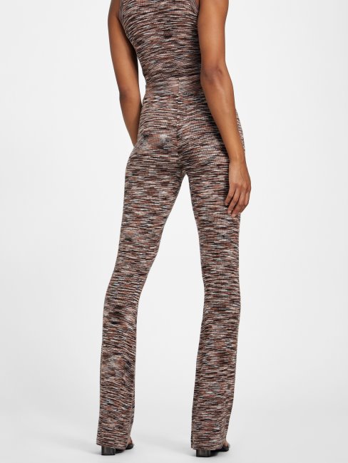 Pantalon En Tricot Eco Sheena Flare Guess Hickory Manor Multi