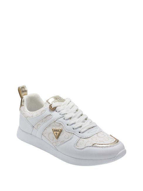 Guess Gld-1 Jolies Baskets Dorées à Logo