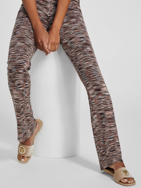 Claquette Juliette Velours Guess Taupe