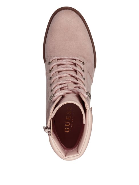 Chaussons De Combat Guess Emmalee Rose Clair