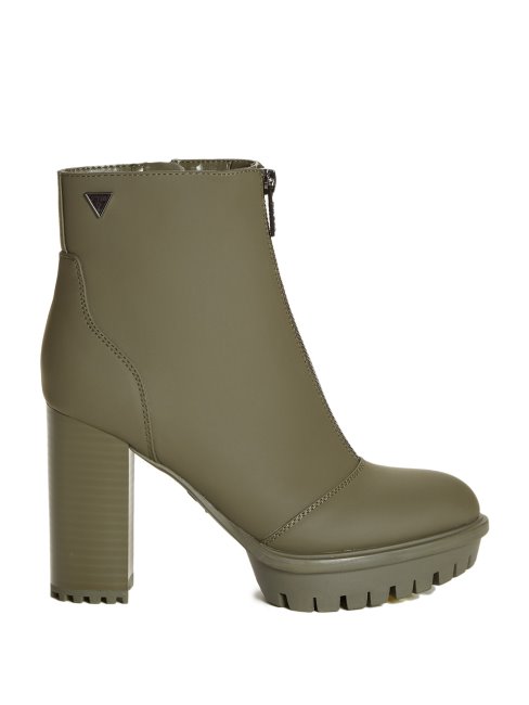 Emberly Bottines Zippées Guess Vert Poussiéreux