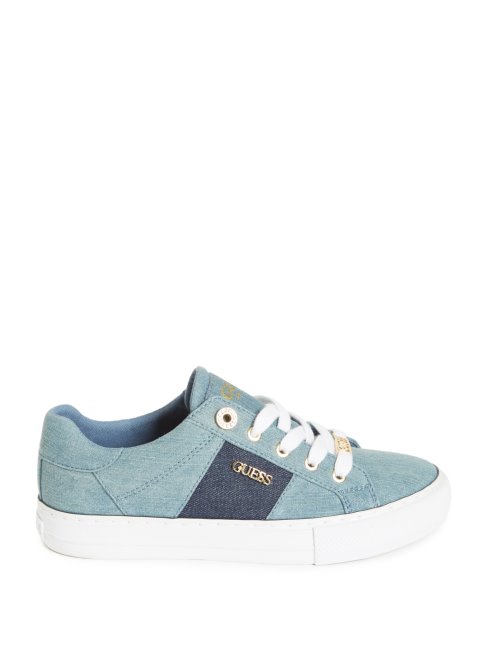 Guess Baskets Basses Lookat Bleu Moyen