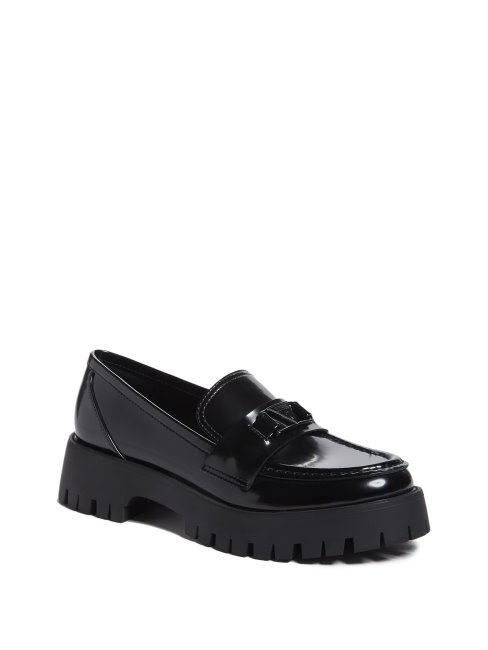 Enfin Chunky Mocassins Plateforme Guess Black1