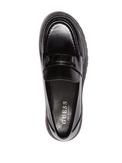 Enfin Chunky Mocassins Plateforme Guess Black1