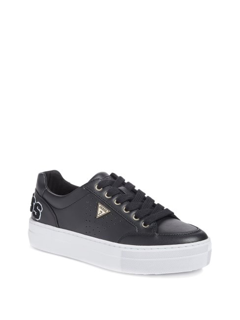 Guess Varsity Low Top Noir Multi