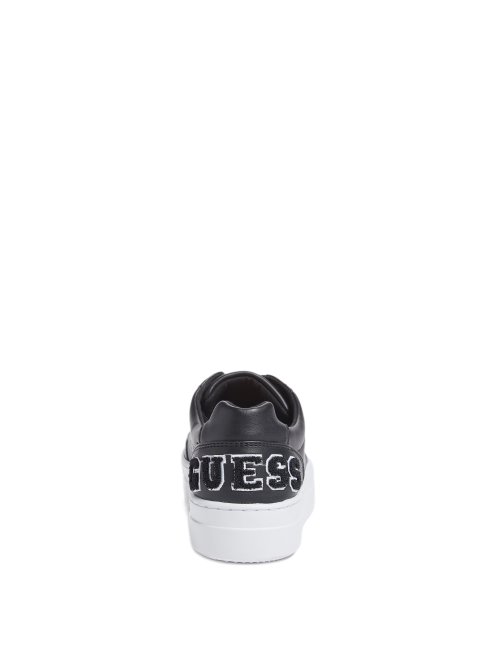 Guess Varsity Low Top Noir Multi