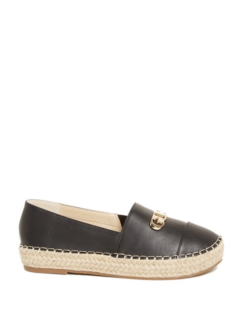 Guess Laini Espadrilles Logo Noir