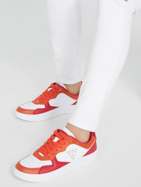 Prink Baskets Basses Medium Rouge Guess