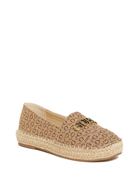 Laini Espadrilles Logo Guess Marron