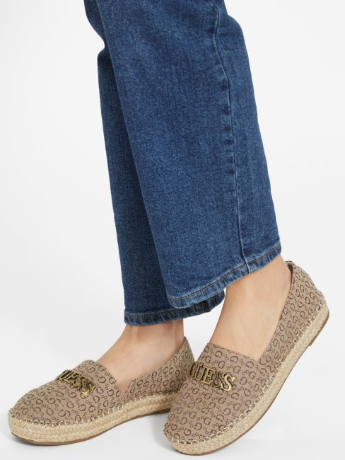 Laini Espadrilles Logo Guess Marron