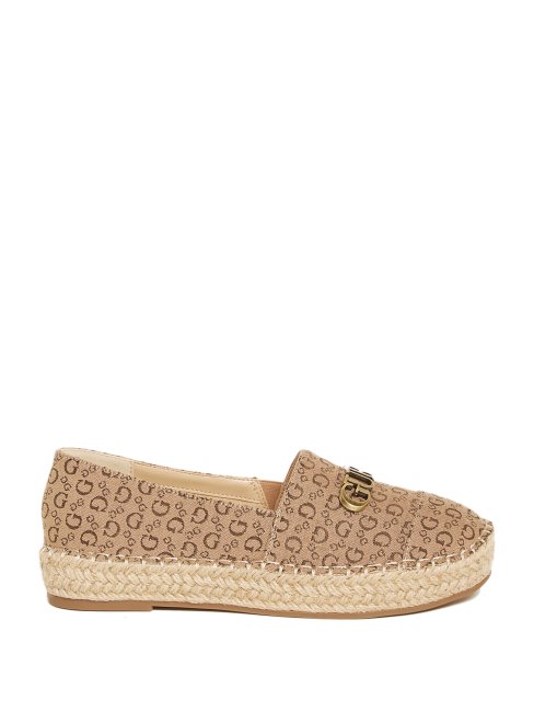 Laini Espadrilles Logo Guess Marron