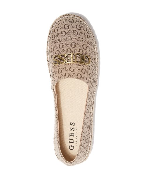 Laini Espadrilles Logo Guess Marron